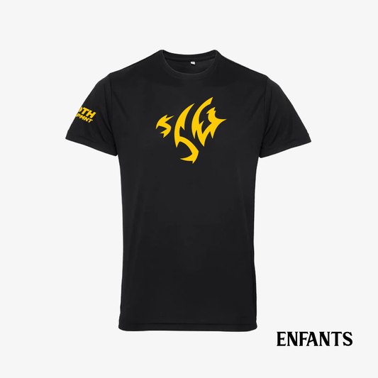T-shirt Performance Unisex Noir “SSG” Enfant